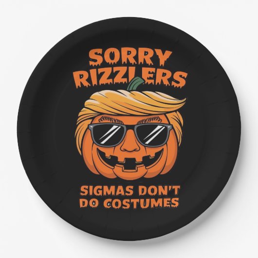 Rizzlers, Sigmas Don't Do-Kostüme - Trumpkin Sigm Pappteller (Vorderseite)