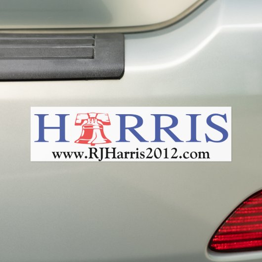 RJ Harris Liberalist-Präsidentschaftsanwärter Autoaufkleber (Auf Auto)