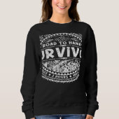 RJC Road to Hana Survivor Maui Hawaii Trip Adventu Sweatshirt (Vorderseite)