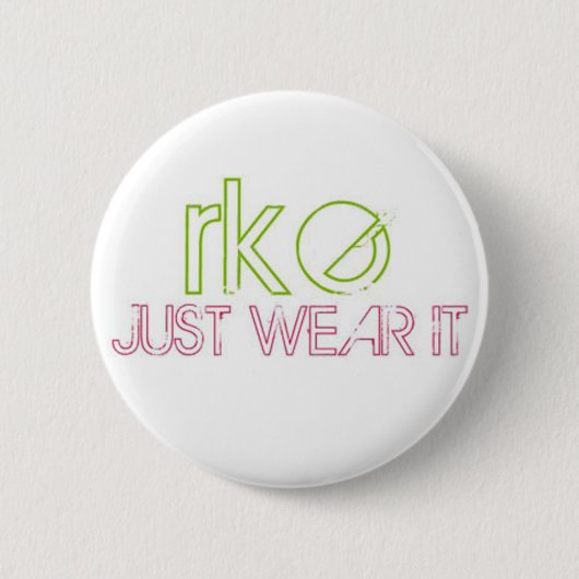 RKE GERADE ABNUTZUNG ES KNOPF BUTTON (Vorderseite)