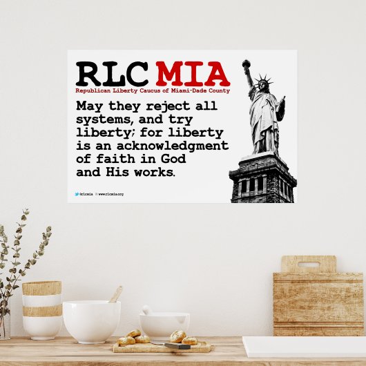 RLC MIA Poster 36" x 24" (Küche)