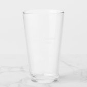 RLCC Logo Pint Glasses - Weiß Glas (Rückseite)
