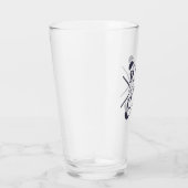 RLCC Pint Glasses - Raute Golf Logo Glas (Rechts)
