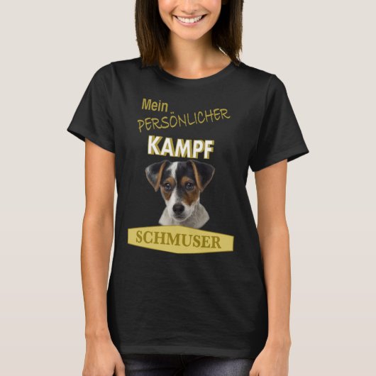 Rlicher Kampf Schmuser Jack Terrier T-Shirt (Vorderseite)