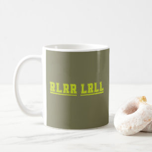 RLRR LRLL Drumsticks Band Trommel Drummer Lustig  Kaffeetasse