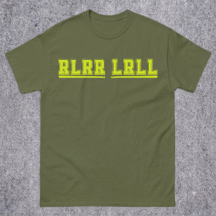 RLRR LRLL Drumsticks Band Trommel Schlagzeugspiele T-Shirt