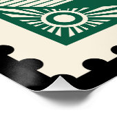 R'lyeh Post Briefmarke Poster (Ecke)