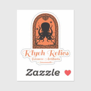 R'lyeh Relics Innsmouth Antiques Aufkleber