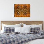 RM A 15 überzogene Canvas Leinwanddruck (Insitu (Schlafzimmer))