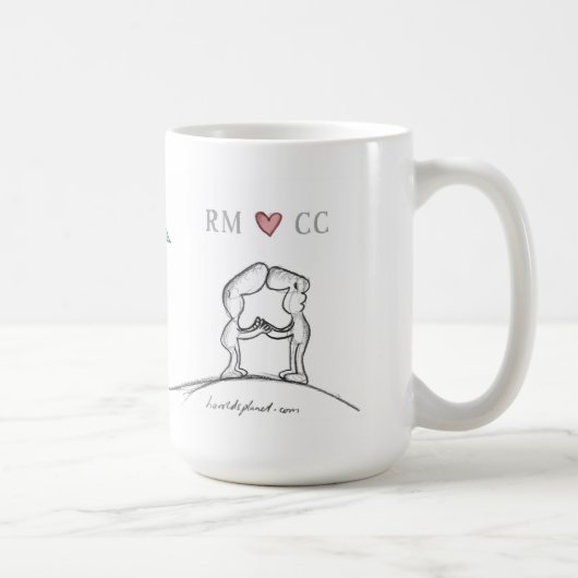RM-Herz cm Kaffeetasse (Rechts)