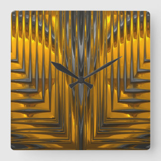 RMA 5 Wandleuchte Quadratische Wanduhr
