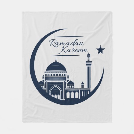 Rmadan Kareem Fleece Blanket (Vorderseite)