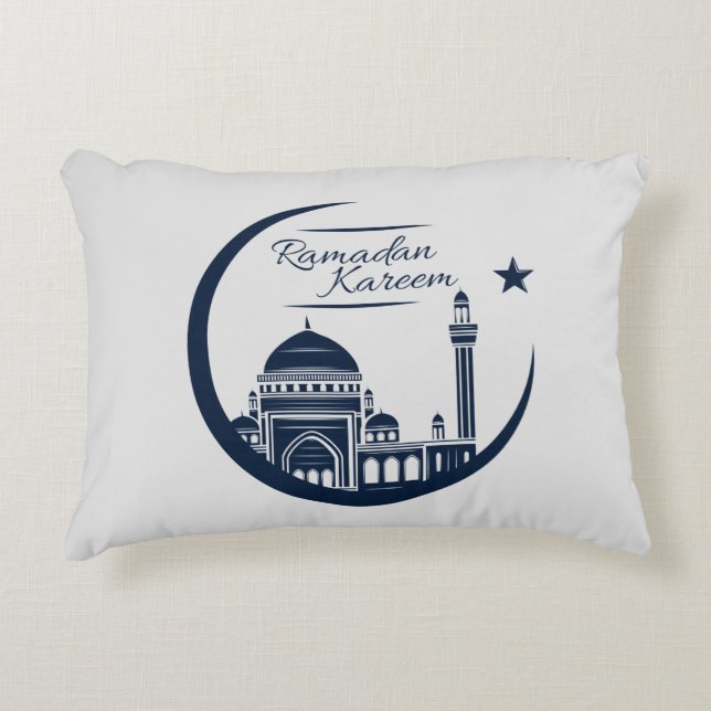 Rmadan Kareem Fleece Blanket Dekokissen (Vorderseite)