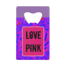 rmdesignflo55 Liebe pink Geldbeutel Flaschenöffner