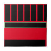 RMdesignflo5 CeramicTile coler Rrd- Sage- Black Fliese (Vorderseite)