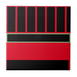 RMdesignflo5 CeramicTile coler Rrd- Sage- Black Fliese