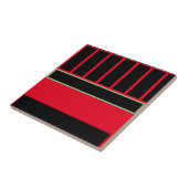 RMdesignflo5 CeramicTile coler Rrd- Sage- Black Fliese (Seite)