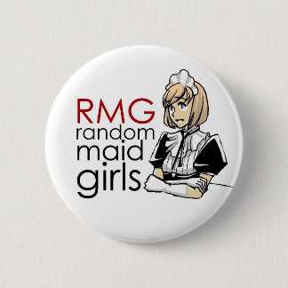 RMG gelegentliche Mädchen-Mädchen Button