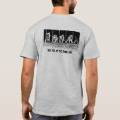 RMJRTN- SEHEN SIE SICH AN DER LETZTEN LINIE! T-Shirt (Rückseite)