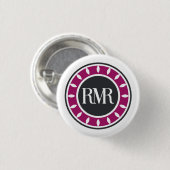 RMR-Logo Pinwheel-Button - 1 1/4" Durchmesser Button (Vorne & Hinten)