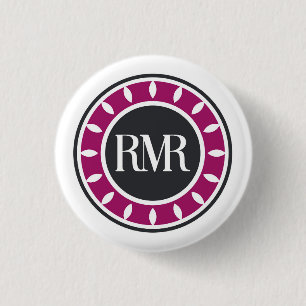 RMR-Logo Pinwheel-Button - 1 1/4" Durchmesser Button