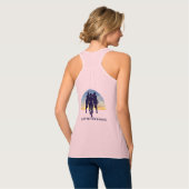 RMR Pink Racerback Tank Top (Rückseite Vollansicht)