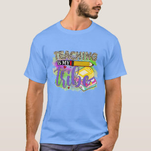 Rms004718 Lehre ist mein Stamm T-Shirt