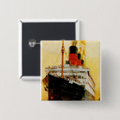 RMS Berengaria Button (Vorne & Hinten)