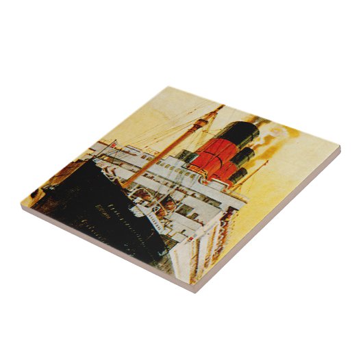 RMS Berengaria Fliese (Seite)