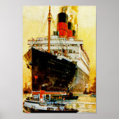 RMS Berengaria Poster (Vorne)
