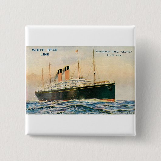 RMS Celtic Button (Vorderseite)