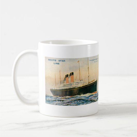 RMS Celtic Kaffeetasse (Links)