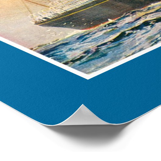 RMS Celtic Poster (Ecke)