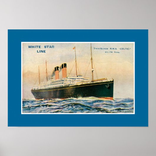 RMS Celtic Poster (Vorne)