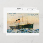 RMS Celtic Postkarte (Vorne/Hinten)