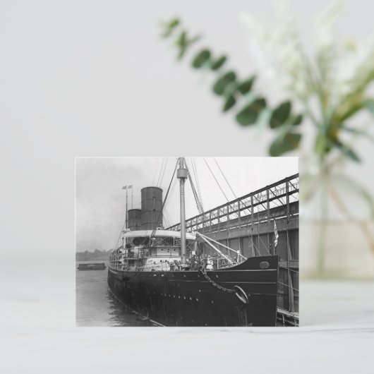 RMS Kampanien Postkarte (Stehend Vorderseite)