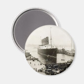 RMS Lusitania Magnet (Vorderseite/Rückseite)