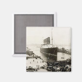 RMS Lusitania Magnet (Vorderseite/Rückseite)