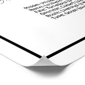 RMS Lusitania - Pläne für Schiffskonzepte BD Poster (Ecke)