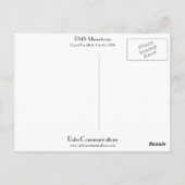 RMS Maubewahria Postkarte (Rückseite)