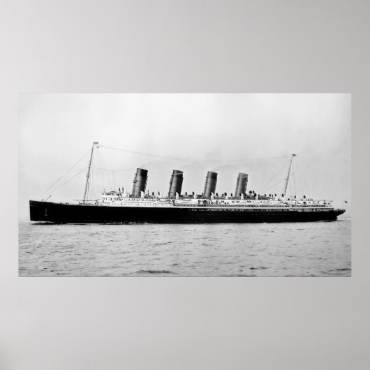 RMS Mauretanien Poster (Vorne)