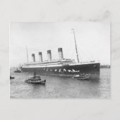 RMS Olympic, 1911 Postkarte (Vorderseite)