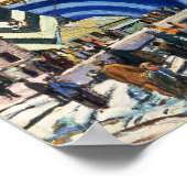 RMS Olympic in Dazzle Camouflage 11x14" Poster (Ecke)