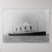 RMS OLYMPIC - Maiden Voyage Titanic Sistschiff Poster (Vorne)