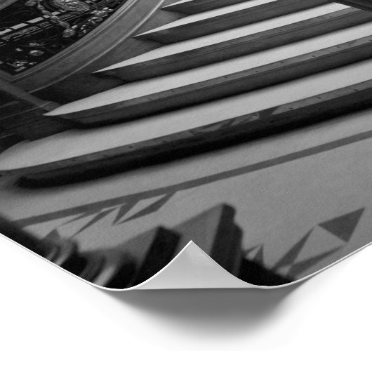 RMS Olympische Große Treppe - Custom Poster (Ecke)