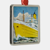 RMS Orsova auf See Ornament Aus Metall (Rechts)