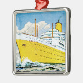 RMS Orsova auf See Ornament Aus Metall (Links)