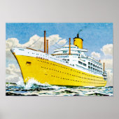 RMS Orsova auf See Poster (Vorne)