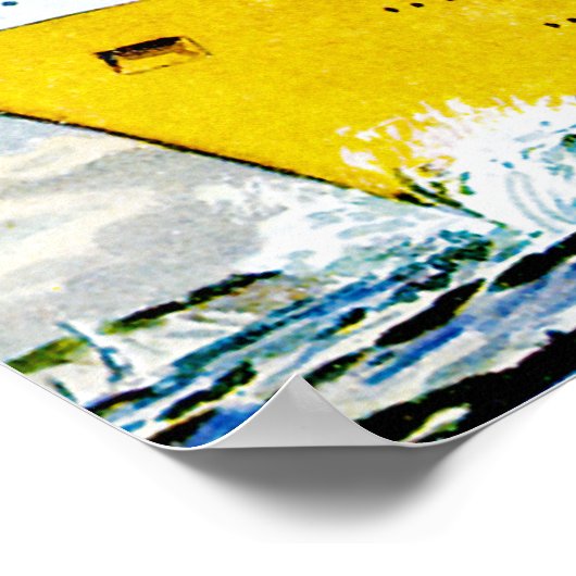 RMS Orsova auf See Poster (Ecke)