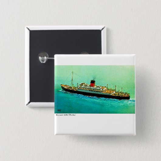 RMS Parthia Button (Vorne & Hinten)